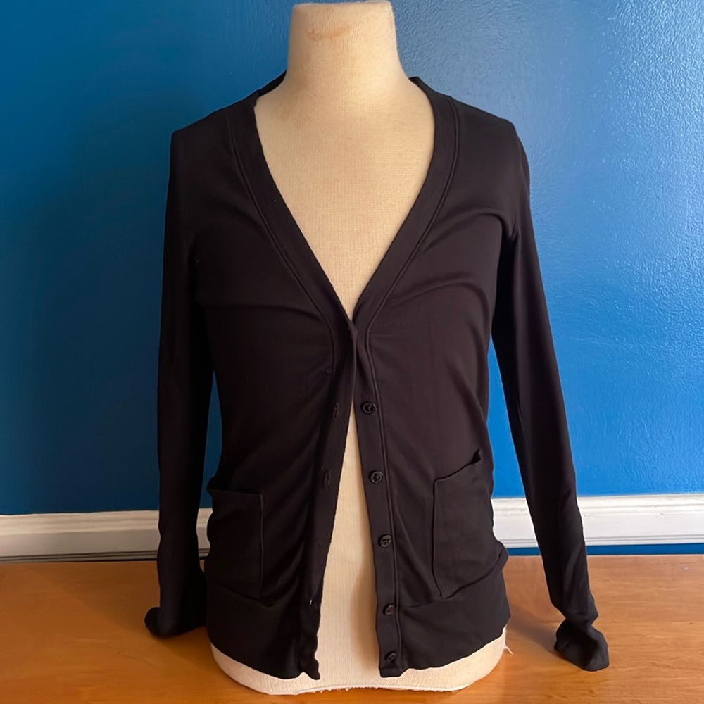 Splendid child size 10 button down cotton blend long sleeve cardigan